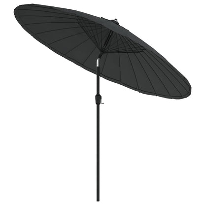 Garden Parasol with Aluminium Pole 250 cm Anthracite