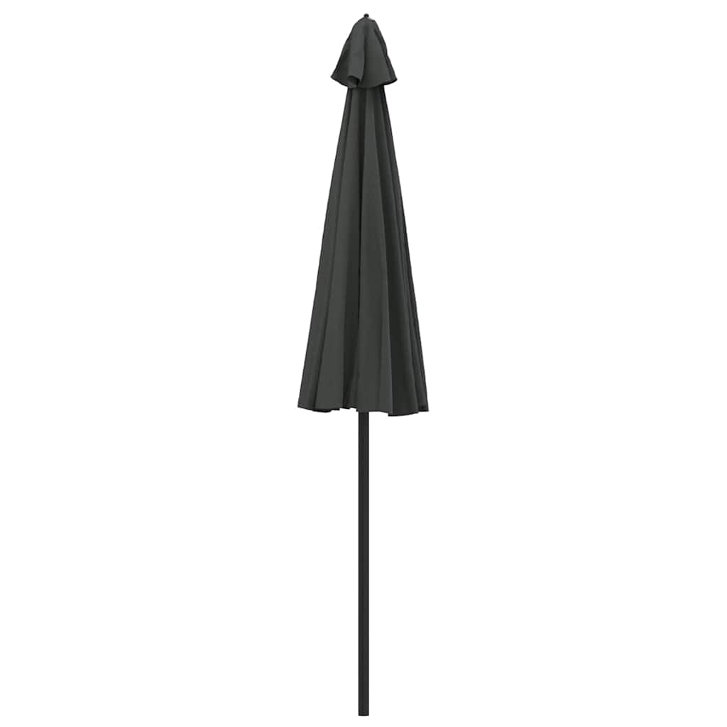 Garden Parasol with Aluminium Pole 250 cm Anthracite