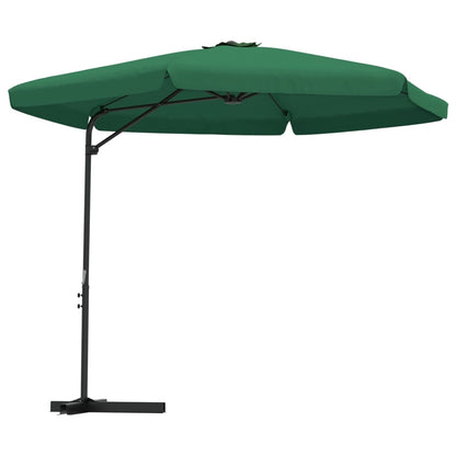 Garden Parasol with Steel Pole 300 cm Green