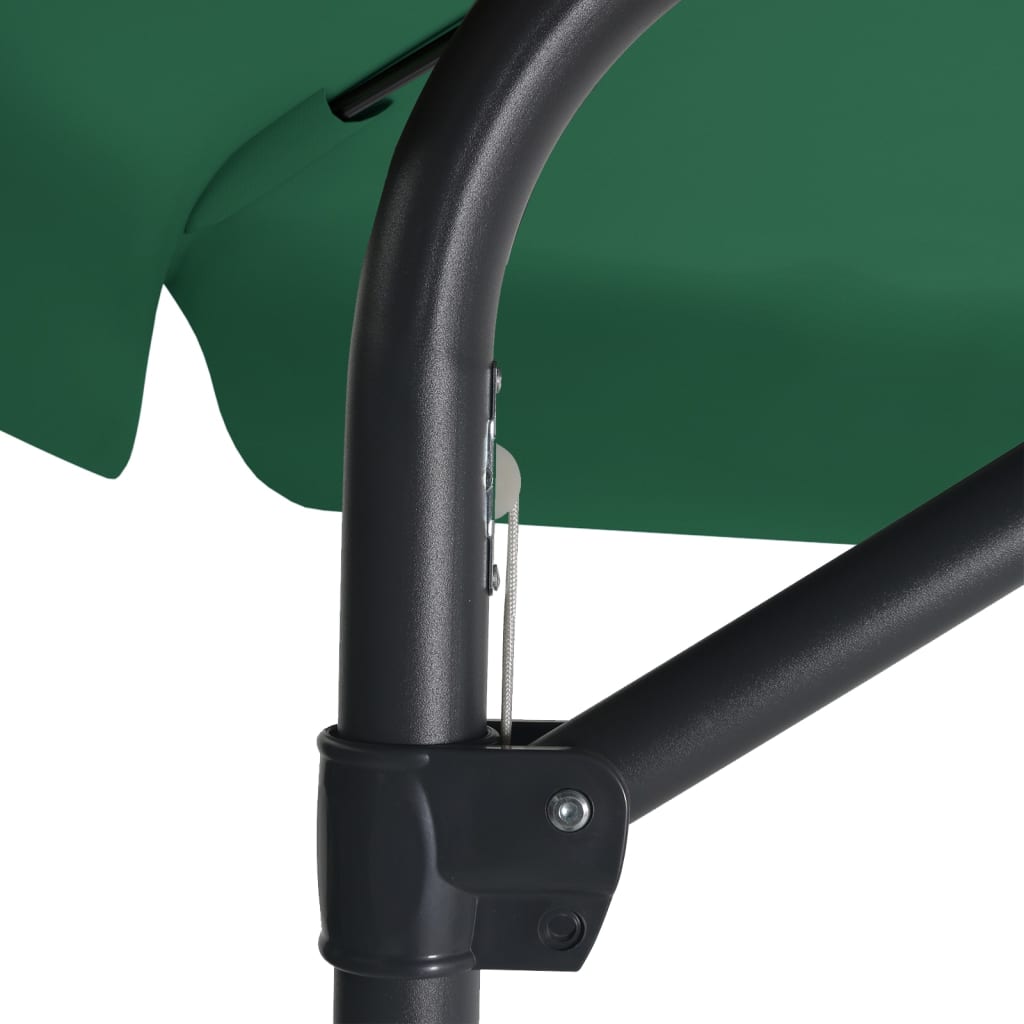 Garden Parasol with Steel Pole 300 cm Green