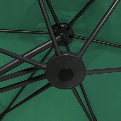 Garden Parasol with Steel Pole 300 cm Green