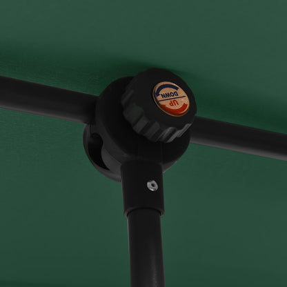 Garden Parasol | Green | Aluminium | Medium | Rotatable | Garden Parasol