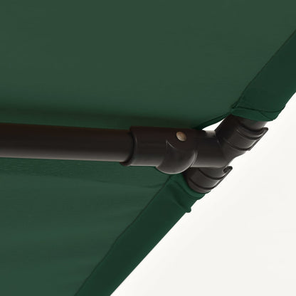 Garden Parasol | Green | Aluminium | Medium | Rotatable | Garden Parasol