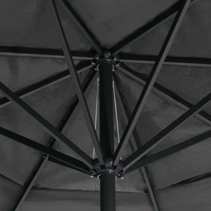 Garden Parasol | Anthracite | Polyester, Aluminium, Steel