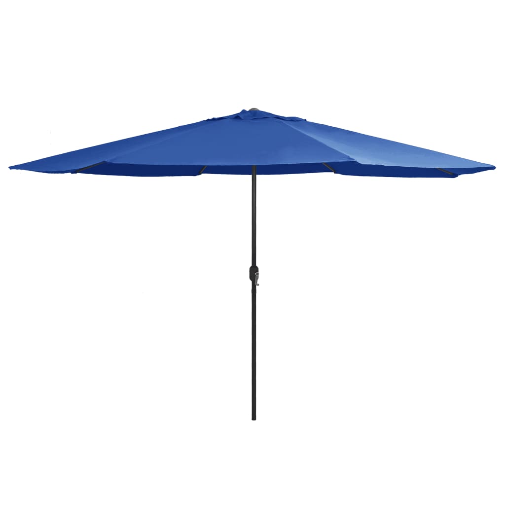 Garden Parasol | Azure Blue | 100% polyester, metal | Large | Collapsible