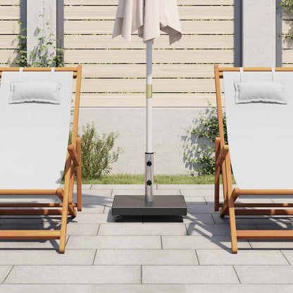 Parasol Base | Black | Granite, Stainless Steel | Medium