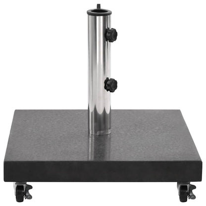 Parasol Base | Black | Granite, Stainless Steel | Medium