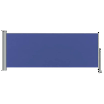 Patio Retractable Side Awning 100x300 cm Blue