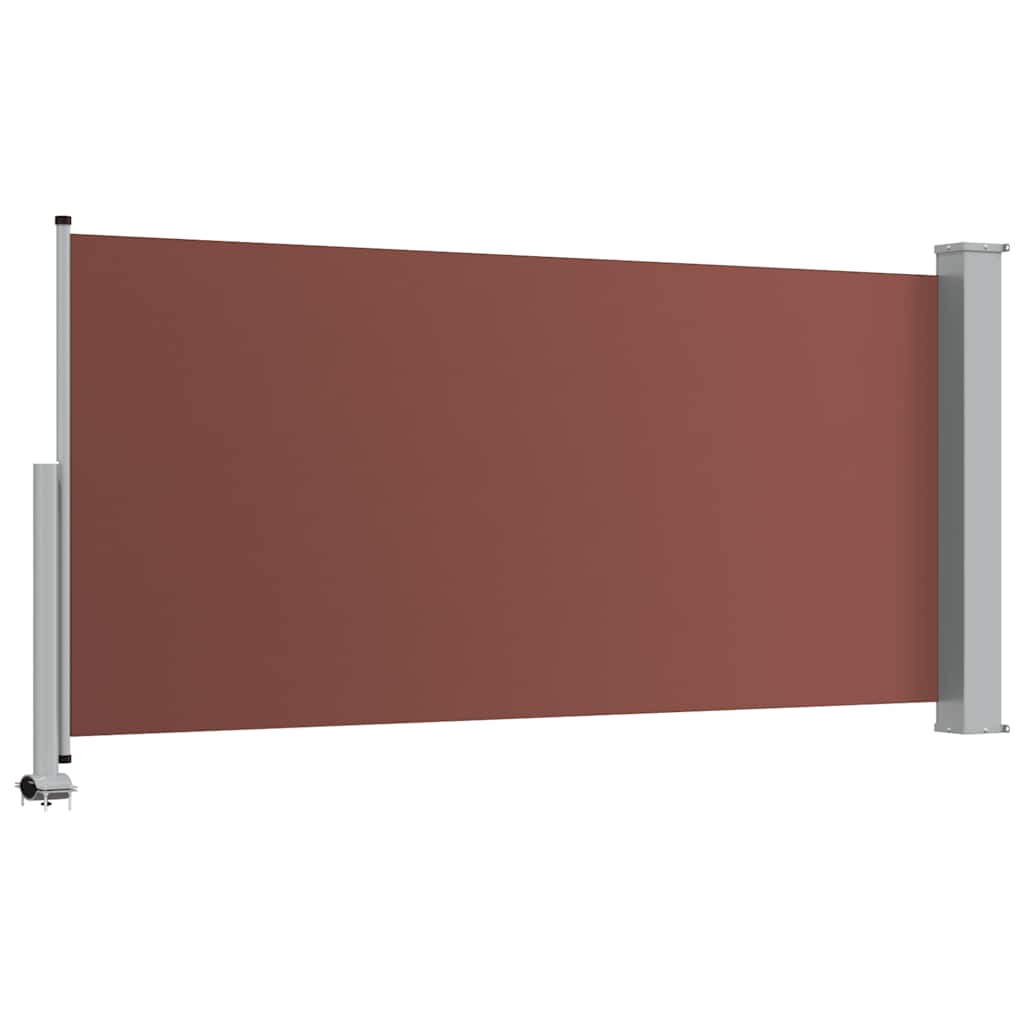 Side Awning | Brown screen, Grey stand