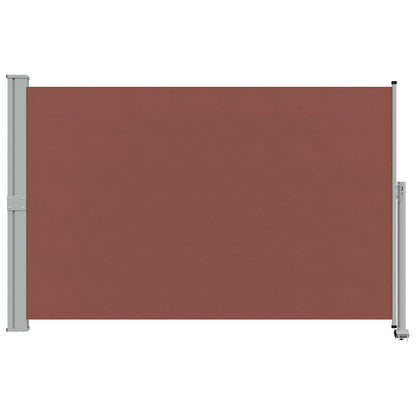 Patio Retractable Side Awning 160x300 cm Brown
