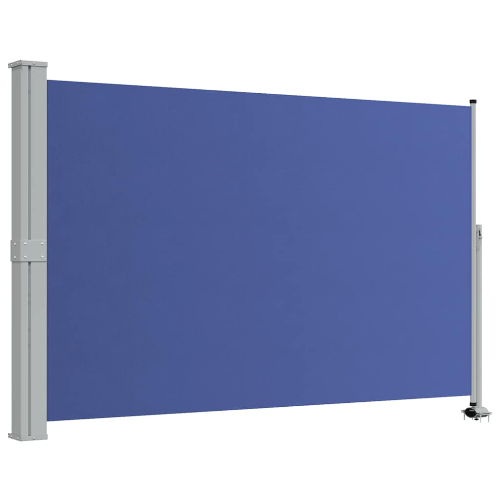 Patio Retractable Side Awning 160x300 cm Blue
