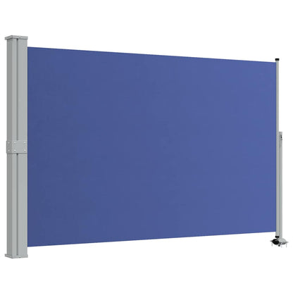 Patio Retractable Side Awning 160x300 cm Blue