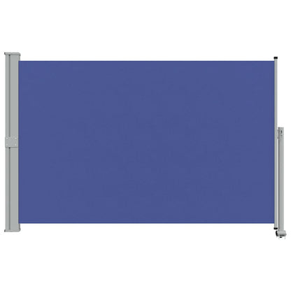 Patio Retractable Side Awning 160x300 cm Blue