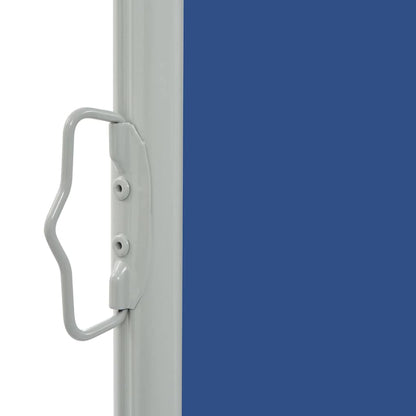 Patio Retractable Side Awning 160x300 cm Blue