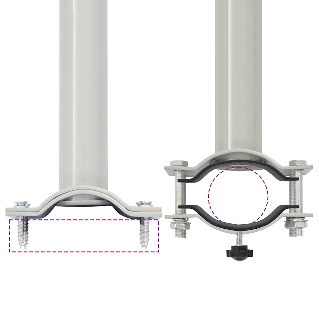 Patio Retractable Side Awning 60x300 cm Cream