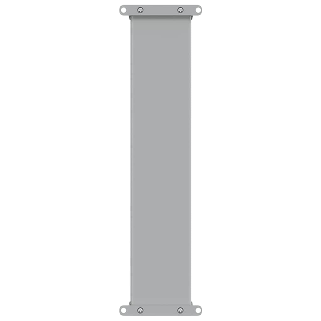 Patio Retractable Side Awning 60x300 cm Grey