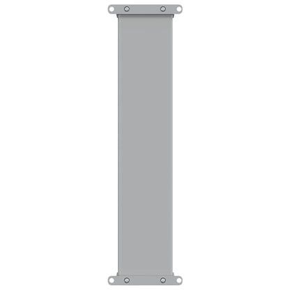 Patio Retractable Side Awning 60x300 cm Grey