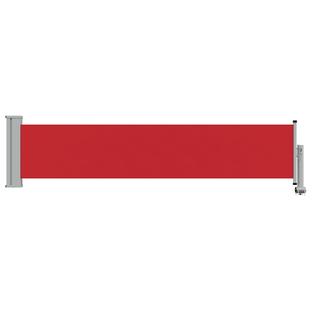 48357 vidaXL Patio Retractable Side Awning 60x300 cm Red