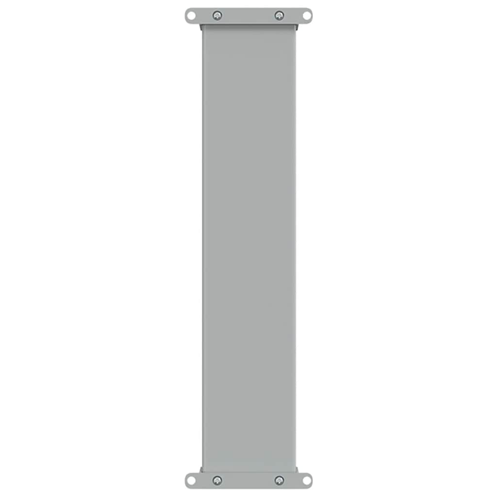 Patio Retractable Side Awning 60x300 cm Red