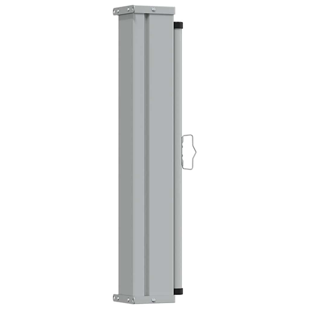Patio Retractable Side Awning 80x300 cm Black