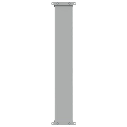Patio Retractable Side Awning 80x300 cm Grey