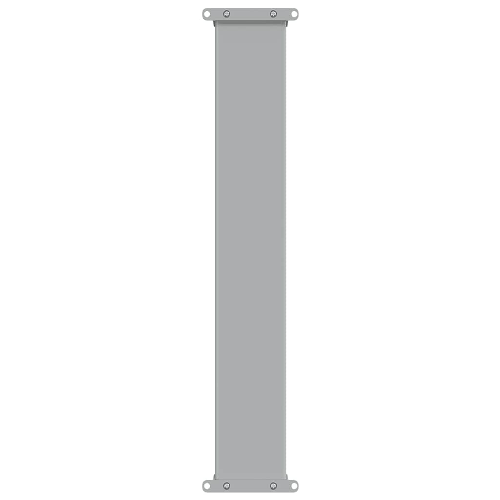 Patio Retractable Side Awning 80x300 cm Red