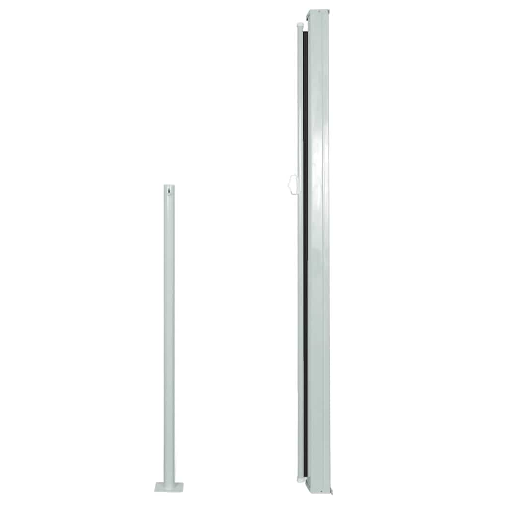 Patio Retractable Side Awning 170x300 cm Black