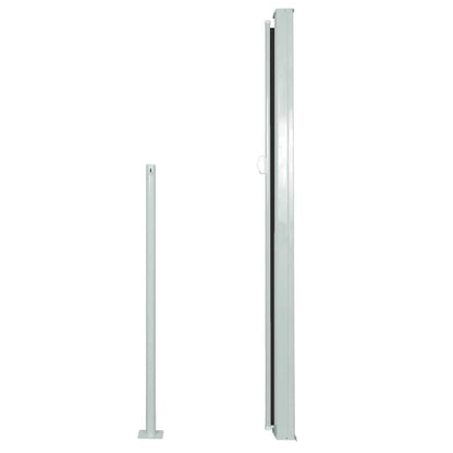 Patio Retractable Side Awning 170x300 cm Black