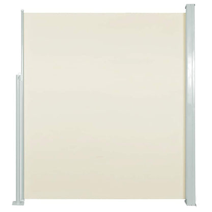 Patio Retractable Side Awning 170x300 cm Cream