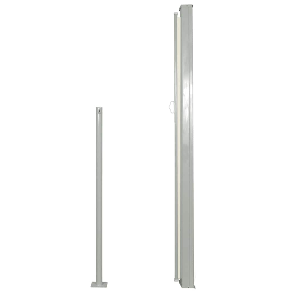 Patio Retractable Side Awning 170x300 cm Cream