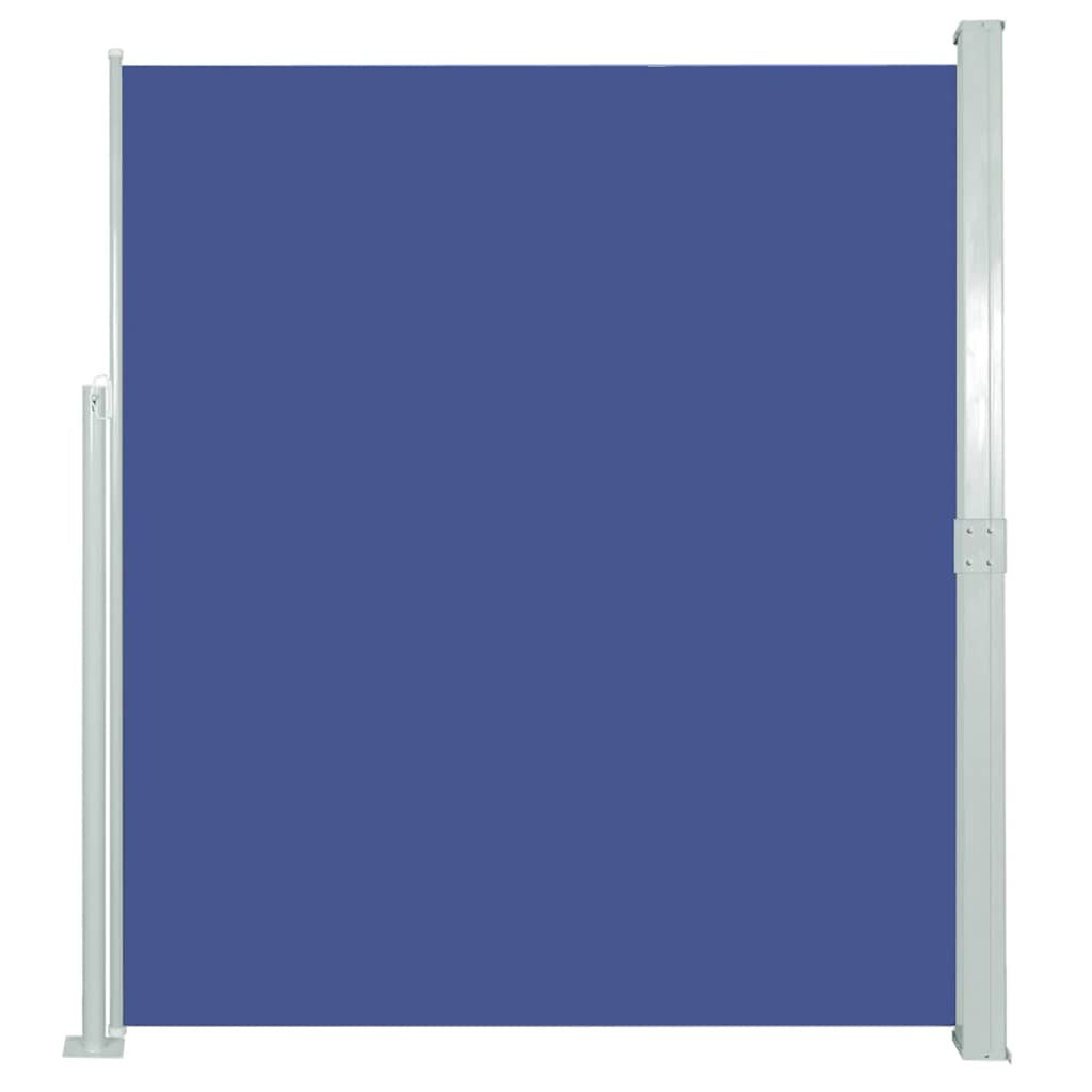 Patio Retractable Side Awning 170x300 cm Blue