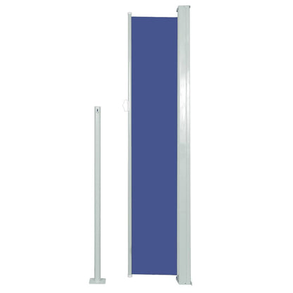 Patio Retractable Side Awning 170x300 cm Blue