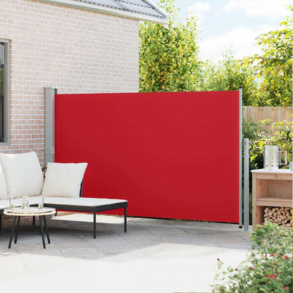 Patio Retractable Side Awning 170x300 cm Red
