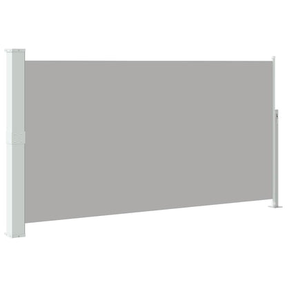 Patio Retractable Side Awning 170x300 cm Grey