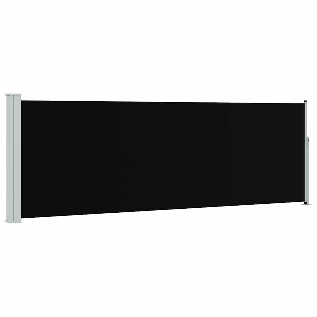 Side Awning | Black screen, Grey stand