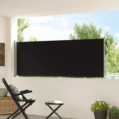 Side Awning | Black screen, Grey stand