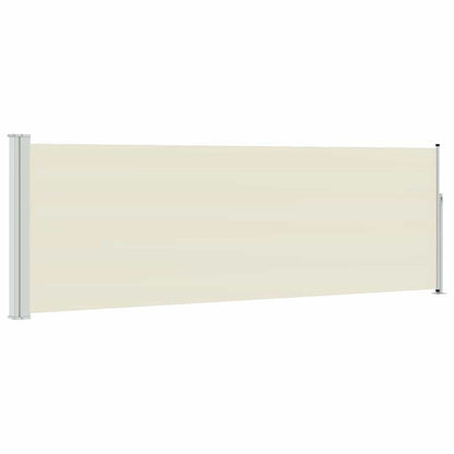 Patio Retractable Side Awning 100x300 cm Cream