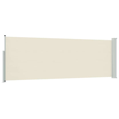 Patio Retractable Side Awning 100x300 cm Cream