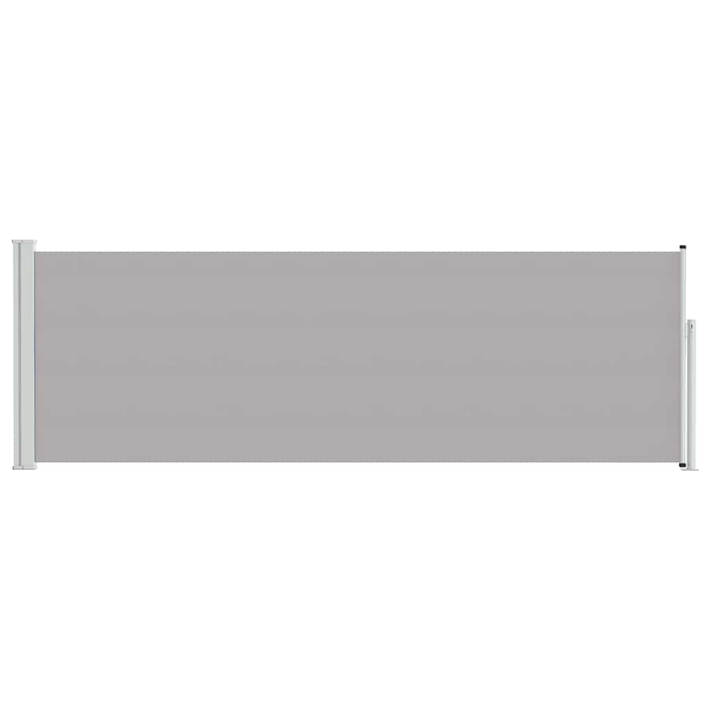 Side Awning | Grey | Polyester with PU coating, powder-coated iron