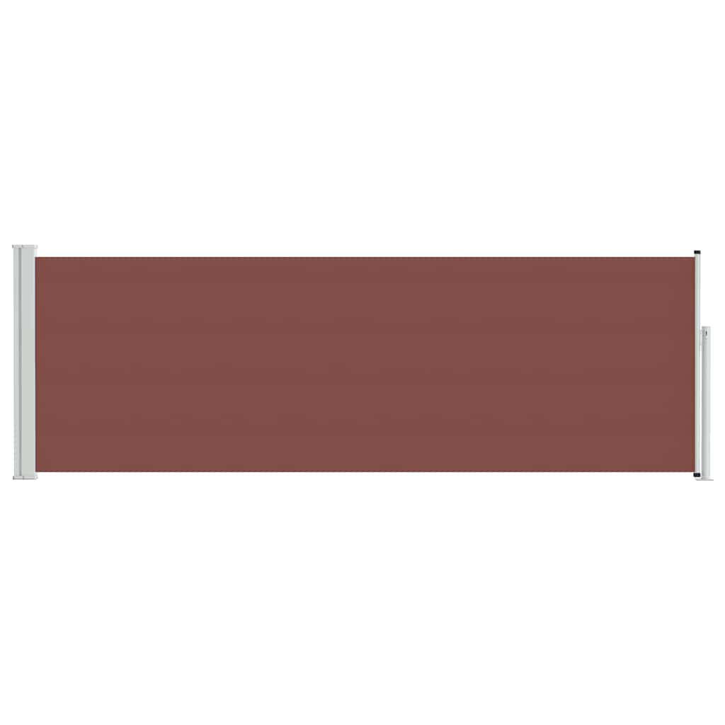 Side Awning | Brown screen, Grey stand