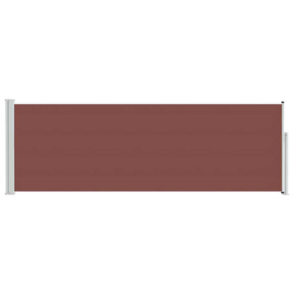 Side Awning | Brown screen, Grey stand