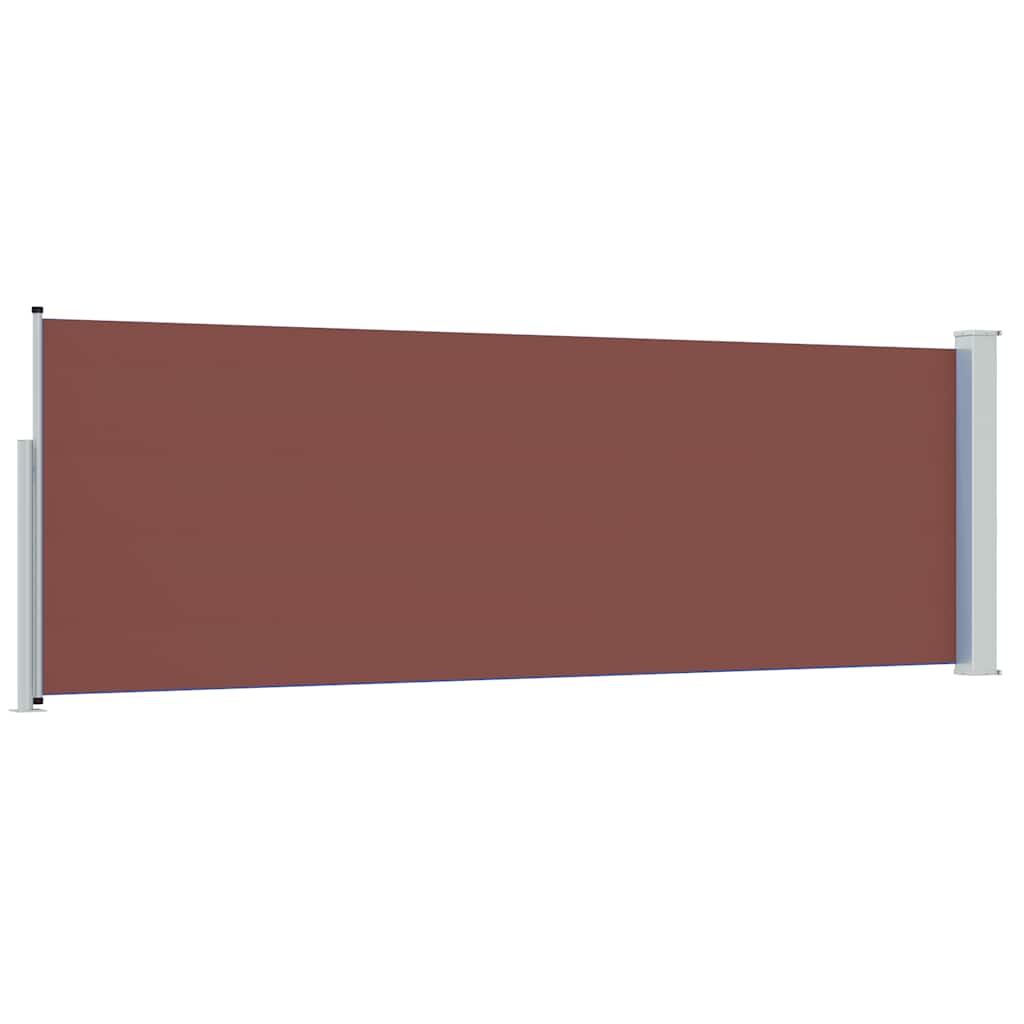Side Awning | Brown screen, Grey stand