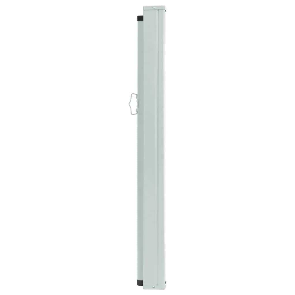 Patio Retractable Side Awning 100x500 cm Black