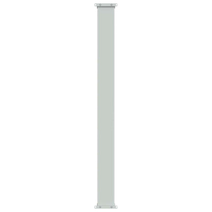 Patio Retractable Side Awning 100x500 cm Grey