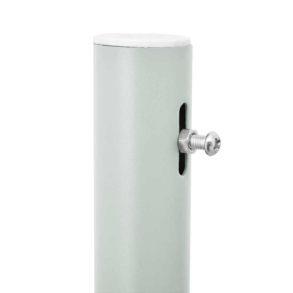 Patio Retractable Side Awning 100x514 cm Grey