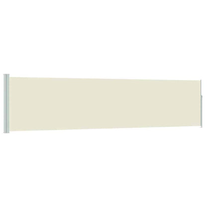 Side Awning | Cream | Polyester with PU coating, Powder-Coated Steel