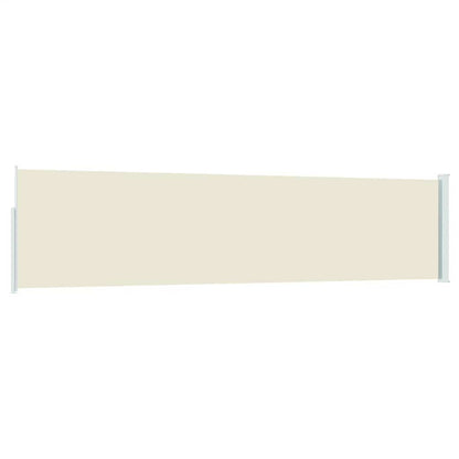 Side Awning | Cream | Polyester with PU coating, Powder-Coated Steel
