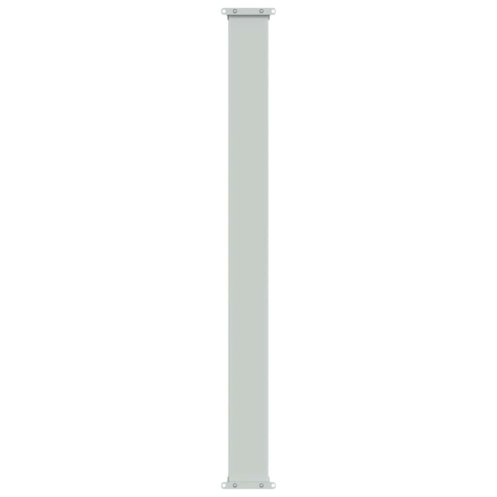 Patio Retractable Side Awning 120x500 cm Brown
