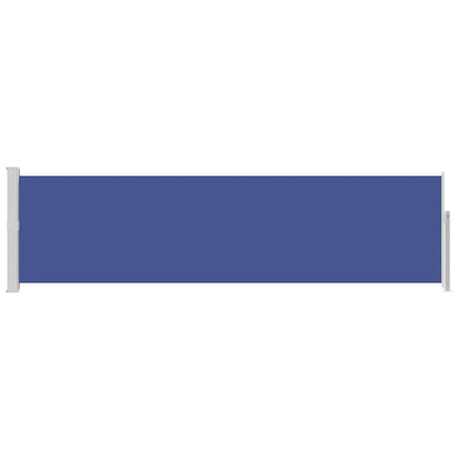 Side Awning | Blue | Polyester fabric | 140x500 cm |  Retractable