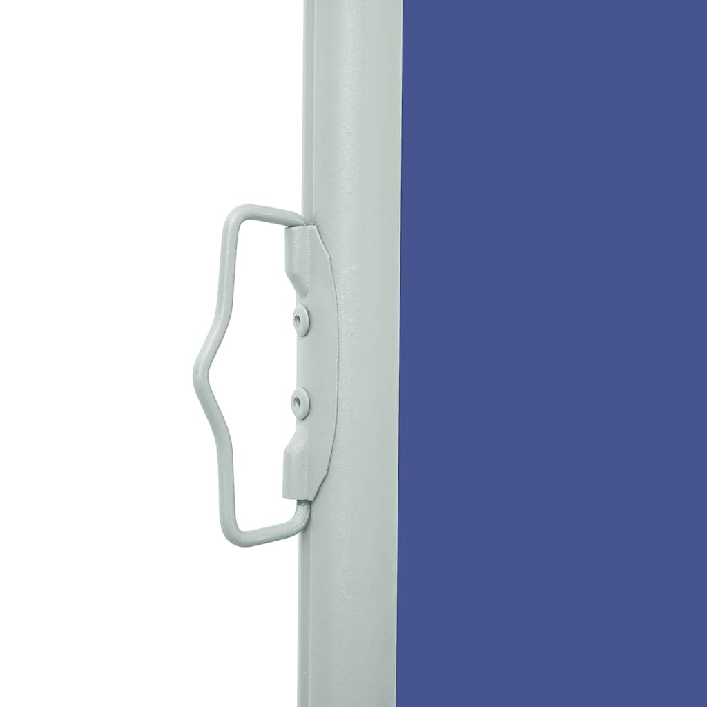 Side Awning | Blue | Polyester fabric | 140x500 cm |  Retractable
